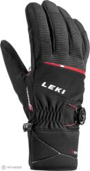 LEKI Progressive Tune S Boa® LT kesztyű, fekete/piros (7.0)