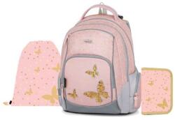 KARTON P+P pillangós iskolatáska szett - Butterfly gold (8596424173915)