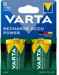 VARTA Recharge Accu Power 2 D 3000 mAh Plastic Free (56720101412)