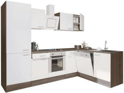 Leziter Yorki 280 sarok konyhabútor alsó sütős, polcos kivitelben