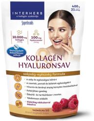 INTERHERB Kollagén&Hyaluronsav Porcépítő italpor Nádcukorral Vadmálna - 400g - vitaminbolt - 6 360 Ft