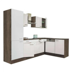 Leziter Yorki 280 sarok konyhabútor polcos kivitelben - pepita - 280 840 Ft