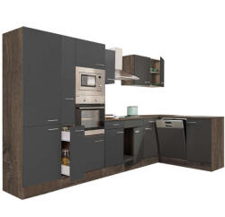 Leziter Yorki Konyhabútor - Sarok - 370 cm - pepita - 440 140 Ft