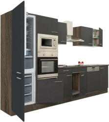 Leziter Yorki Konyhabútor - Alulfagyasztós Hűtő - 300 cm