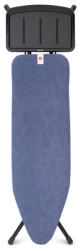 Brabantia vasalódeszka B 1003352, 124x38 cm, 7 állítható pozíció, Gőzgenerátor állvány, Kék