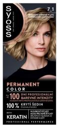 Syoss Color tartós hajfesték 7-1 természetes középszőke