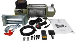 Spider Winch akkumulátoros csörlő acélkötéllel 7620kg 24V M80820 (M80820)