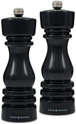 Cole&Mason LONDON só- és borsőrlő szett, 2 db, 18 cm, bükk/fekete H233098 (GG530)