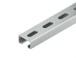 Niedax 2986/3 SL C-sín C-Profil, SW 18 mm, 40x22x3000 mm (2986/3 SL)