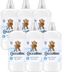 Coccolino Sensitive & Soft Öblítő koncentrátum 348 mosás 6x1450ml