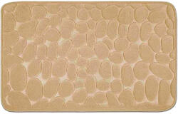 Flippy Covoras pentru Baie Antiderapant, Flippy, Uscare Rapida, Model 3D Piatra, 40x60 cm, Bej (teo-126499) Covor baie