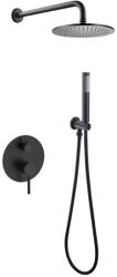 Besco Sistem de dus fix si mobil, cu baterie incastrata, negru mat, Besco Decco - Illusion I BP-DII-CZ BP-DII-CZ (BP-DII-CZ)