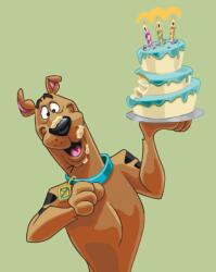 Zuty Festés számok szerint Scooby születésnapi tortával (Scooby Doo) (M10-040-050-606411)