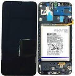 Samsung GH82-20391A Gyári Samsung Galaxy A20 LCD kijelző érintővel, kerettel, előlap, akkumlátorral (GH82-20391A)