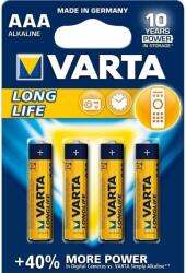 VARTA LR03 Longlife 4 AAA Elem (VAR-4103-4)