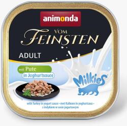 Animonda Vom Feinsten Adult Cat Milkies - pulyka joghurtos mártásban 6 x 100 g