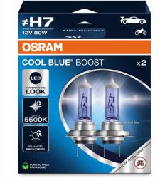 OSRAM H7 Cool Blue Boost Autó izzók Hideg fény 5500K