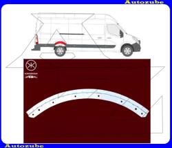 OPEL MOVANO B 2010.03-2021.05 /X62/ Hátsó doblemez javítóperem "hosszú L4-tengelytáv: 4332mm" (belső javítólemez) KLOKKERHOLM 6089590