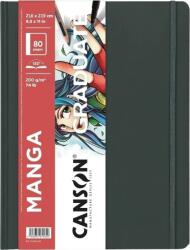 Canson Book Hardbound Long Side Graduate Manga Скицник 40 27, 9 x 21, 6 cm 200 g Portrait (C31200L036)