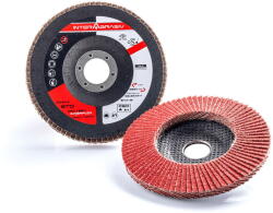 INTER ABRASIVE kerámia kúpos lamellás 115 P60, 10db/csomag (I11522060CER)