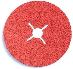 INTER ABRASIVE kerámia fíbertárcsa CR552 125 P100, 25db/csomag (I125100CER) - praktikuskft