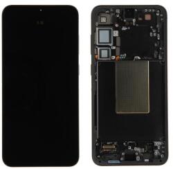 Samsung GH82-33410A-PA Gyári Samsung Galaxy S24 Plus / SM-S926B OLED kijelző érintővel Onyx fekete kerettel, előlap (GH82-33410A-PA)