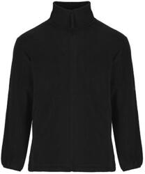 Roly Férfi Artic Fleece kabát 4XL fekete