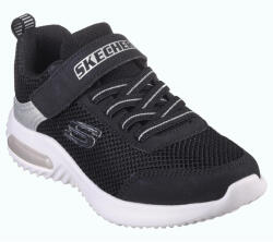 Skechers Gyerek gyalogló cipő, Bounder-Tech 28 fekete|szürke