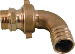 rastelli Tömlõvég, könyök hollandis, réz 851 1/2"×20mm
