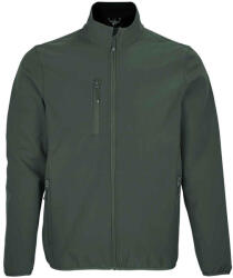 SOL'S Férfi Falcon Soft Shell kabát 2XL vörös|zöld
