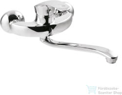 INVENA NEA fali mosogató csaptelep, króm BC-83-001-W (BC-83-001-W)