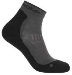 Icebreaker Merino Hike+ Light Mini Women Șosete OBSIDIAN/BLACK L