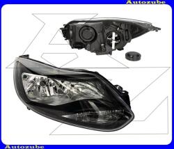 FORD FOCUS MK3 2011.03-2014.09 Fényszóró jobb fekete házas (H7/H1) motorral VISTEON 2020001111