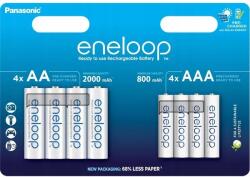 Panasonic eneloop HR6 2000mAh HR03 800mAh 8BP N (BK-KJMCDE44E)