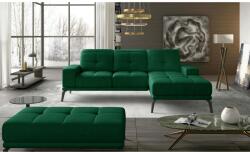 ELTAP Corner torrense + pouf ülőgarnitúra szett, sötétzöld - sprintbutor - 616 665 Ft