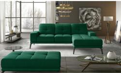 ELTAP Corner torrense + pouf ülőgarnitúra szett, sötétzöld - sprintbutor - 636 510 Ft