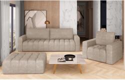 ELTAP Lazaro 3+1+puf lounge ülőgarnitúra szett, bézs - sprintbutor - 538 755 Ft