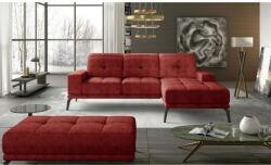 ELTAP Corner torrense + pouf ülőgarnitúra szett, piros