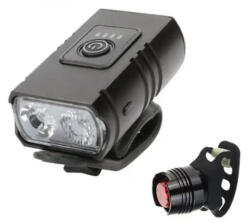 Spyral Lámpa&villogó Szett Spyr City Usb1000lm