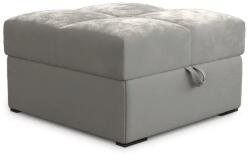  Taburet crem ZENOVA cu spatiu de depozitare 65x65 cm