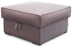  Taburet lila SMART COSARO cu spatiu de depozitare 65x65 cm