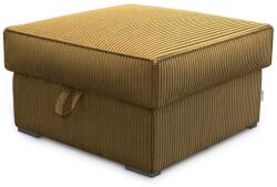  Taburet mustar SMART COSARO cu spatiu de depozitare 65x65 cm