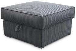  Taburet gri SMART COSARO cu spatiu de depozitare 65x65 cm