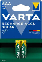 VARTA Akkumulátor Solar Micro AAA 550mAh x 2 db (56733)