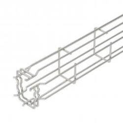 Obo Bettermann 6005568 G-GRM 75 50 A4 G- GRM rácsos kábeltálca 75x50x3000 2B felületkezelés nélkül, utókezelt (6005568)