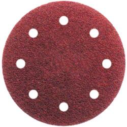 ABRABORO Tépőzáras csiszolólap 125mm 8lyuk K80 (ABR-08080)