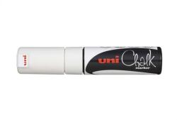 uni Krétamarker, 8 mm, UNI "PWE-8K", fehér (TUPWE8KFE) - tintasziget