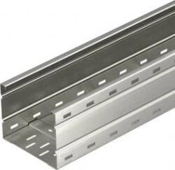 Obo Bettermann 6098571 WKSG 162 A2 Nagyfesztávú kábeltálca perforált, fenékbordával 160x200x6000 2B felületkezelés nélkül, utókezelt (6098571)