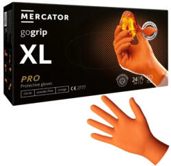 Mercator Medical GoGrip Orange Gumikesztyű XL-es 50 db/csomag (8859185203377)