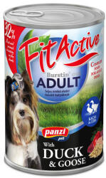 Panzi FitActive DOG 1240g konzerv Kacsa-Liba - tenyesztoitap